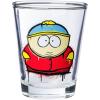 Silver Buffalo SpongeBob SquarePants Featuring Gary Poses Floral Krabby Patty 4 Pack Mini Glass Set, 1.5 Ounces(South Park)