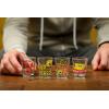 Silver Buffalo SpongeBob SquarePants Featuring Gary Poses Floral Krabby Patty 4 Pack Mini Glass Set, 1.5 Ounces(Spongebob Squarepants Quotes)