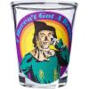 Silver Buffalo SpongeBob SquarePants Featuring Gary Poses Floral Krabby Patty 4 Pack Mini Glass Set, 1.5 Ounces(Wizard of Oz)
