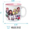 Silver Buffalo Star Trek NCC-1701 Property of The USS Enterprise Ceramic Camper Mug, 20 Ounces(Bratz Drama Mama)