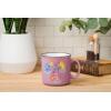 Silver Buffalo Star Trek NCC-1701 Property of The USS Enterprise Ceramic Camper Mug, 20 Ounces(Care Bears Glitter)