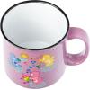Silver Buffalo Star Trek NCC-1701 Property of The USS Enterprise Ceramic Camper Mug, 20 Ounces(Care Bears Glitter)