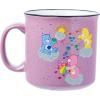 Silver Buffalo Star Trek NCC-1701 Property of The USS Enterprise Ceramic Camper Mug, 20 Ounces(Care Bears Glitter)