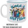 Silver Buffalo Star Trek NCC-1701 Property of The USS Enterprise Ceramic Camper Mug, 20 Ounces(Disney Encanto Familia is Everything)