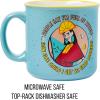 Silver Buffalo Star Trek NCC-1701 Property of The USS Enterprise Ceramic Camper Mug, 20 Ounces(Emperor’s New Groove)