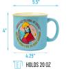 Silver Buffalo Star Trek NCC-1701 Property of The USS Enterprise Ceramic Camper Mug, 20 Ounces(Emperor’s New Groove)