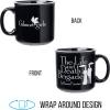 Silver Buffalo Star Trek NCC-1701 Property of The USS Enterprise Ceramic Camper Mug, 20 Ounces(Gilmore Girls Life and Death)