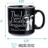 Silver Buffalo Star Trek NCC-1701 Property of The USS Enterprise Ceramic Camper Mug, 20 Ounces(Gilmore Girls Life and Death)