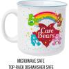 Silver Buffalo Star Trek NCC-1701 Property of The USS Enterprise Ceramic Camper Mug, 20 Ounces(Multicolor)
