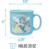 Silver Buffalo Star Trek NCC-1701 Property of The USS Enterprise Ceramic Camper Mug, 20 Ounces(My Little Pony Retro)