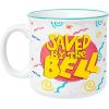 Silver Buffalo Star Trek NCC-1701 Property of The USS Enterprise Ceramic Camper Mug, 20 Ounces(Saved By the Bell)