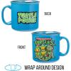 Silver Buffalo Star Trek NCC-1701 Property of The USS Enterprise Ceramic Camper Mug, 20 Ounces(Teenage Mutant Ninja Turtles Turtle Power)