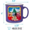 Silver Buffalo Star Trek NCC-1701 Property of The USS Enterprise Ceramic Camper Mug, 20 Ounces(The Wizard of Oz Yellow Brick Road)
