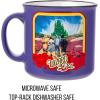 Silver Buffalo Star Trek NCC-1701 Property of The USS Enterprise Ceramic Camper Mug, 20 Ounces(The Wizard of Oz Yellow Brick Road)