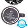 Silver Buffalo Star Trek NCC-1701 Property of The USS Enterprise Ceramic Camper Mug, 20 Ounces(Top Gun Maverick)
