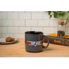 Silver Buffalo Star Trek NCC-1701 Property of The USS Enterprise Ceramic Camper Mug, 20 Ounces(Top Gun Maverick)