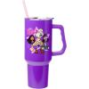Silver Buffalo Care Bears Grumpy Bear Like I Care Stainless Steel Tumbler with Handle and Straw, Fits in Standard Cup Holder, 40 Ounces(Bratz)