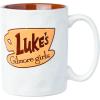 Silver Buffalo Gilmore Girls Destination Locations Icons Ceramic Mug, 20 Ounces(Wax Resist Pottery Mug (17 Ounces))