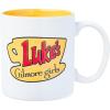 Silver Buffalo Gilmore Girls Destination Locations Icons Ceramic Mug, 20 Ounces(Wax Resist Pottery Mug (20 Ounces))
