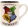 Silver Buffalo Harry Potter Hogwarts Slytherin House Crest Ceramic Mug, 14 Ounces(14oz I’d Rather Be at Hogwarts)