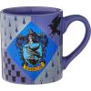 Silver Buffalo Harry Potter Hogwarts Slytherin House Crest Ceramic Mug, 14 Ounces(14oz Ravenclaw House Crest)