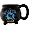 Silver Buffalo Lord of The Rings Elven Text High Gloss Reactive Glaze Tapered Pottery Mug,18 Ounces(Ravenclaw)