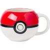 Silver Buffalo Pokemon Snorlax But First Coffee Ceramic Mug, 20 Ounces(20oz Pokeball 3D Sculpted)