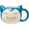 Silver Buffalo Pokemon Snorlax But First Coffee Ceramic Mug, 20 Ounces(20oz Pokemon Snorlax Face)
