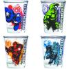 Silver Buffalo SpongeBob SquarePants Featuring Gary Poses Floral Krabby Patty 4 Pack Mini Glass Set, 1.5 Ounces(Avengers Splatter)