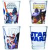 Silver Buffalo SpongeBob SquarePants Featuring Gary Poses Floral Krabby Patty 4 Pack Mini Glass Set, 1.5 Ounces(Z – Star Wars Original Trilogy)