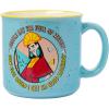 Silver Buffalo Star Trek NCC-1701 Property of The USS Enterprise Ceramic Camper Mug, 20 Ounces(Emperor’s New Groove)