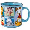 Silver Buffalo Star Trek NCC-1701 Property of The USS Enterprise Ceramic Camper Mug, 20 Ounces(Garfield Characters)