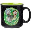 Silver Buffalo Star Trek NCC-1701 Property of The USS Enterprise Ceramic Camper Mug, 20 Ounces(Rick and Morty Portal)