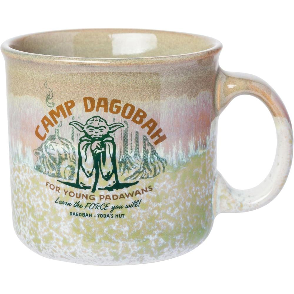 imageSilver Buffalo Disney Nightmare Before Christmas Jack Skellington Mystic Opulence Reactive Glaze Ceramic Camper Mug 20 OuncesStar Wars Yodas Hut