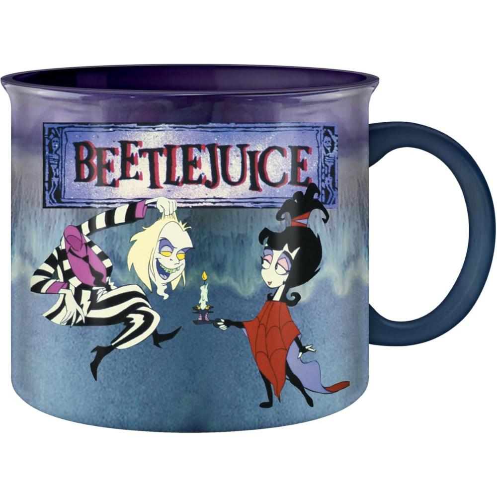 imageSilver Buffalo Disney Princess Cinderella Reactive Glaze Ceramic Camper Mug 20 OuncesMulticolor
