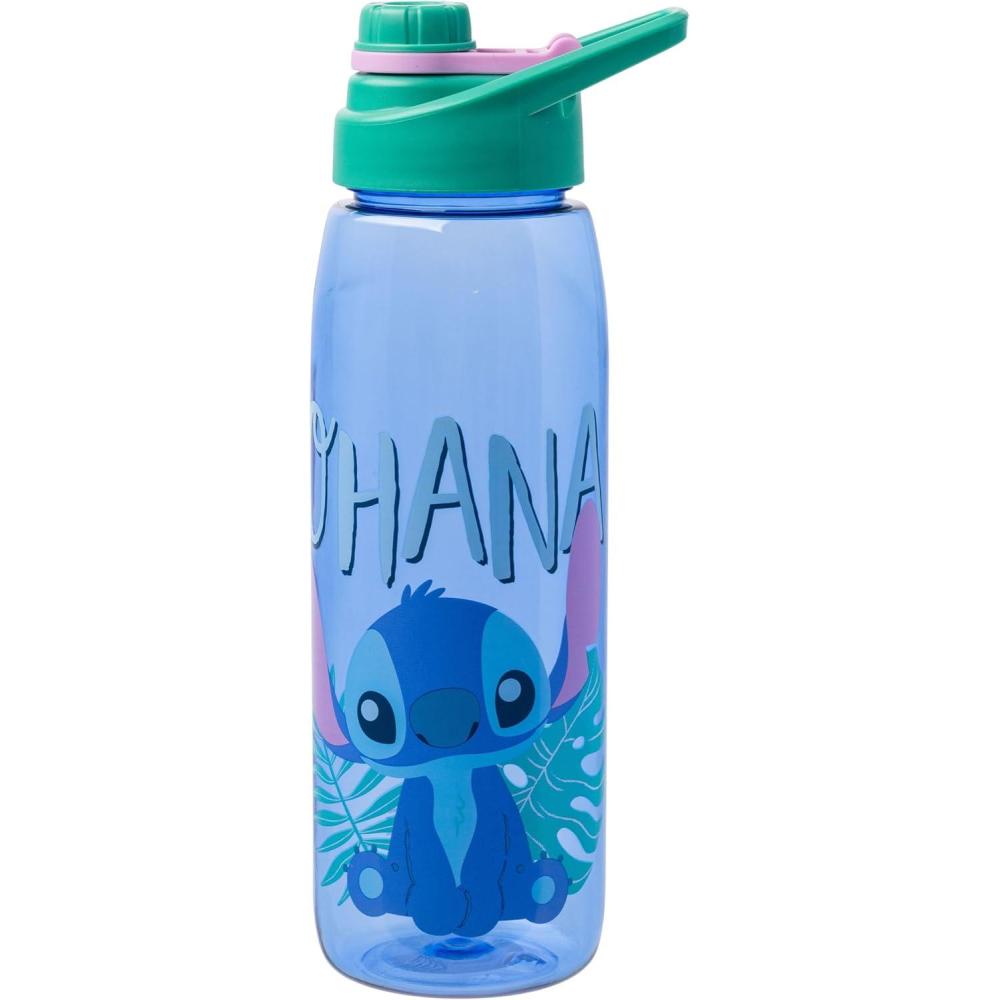imageSilver Buffalo Pokmon Skate Graffiti Electrifying Pikachu Water Bottle with ScrewOn Lid 28 OuncesCute Stitch Ohana