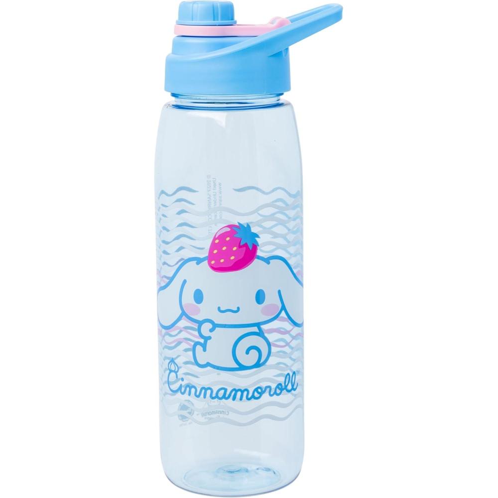 imageSilver Buffalo Pokmon Skate Graffiti Electrifying Pikachu Water Bottle with ScrewOn Lid 28 OuncesSanrio Cinnamoroll