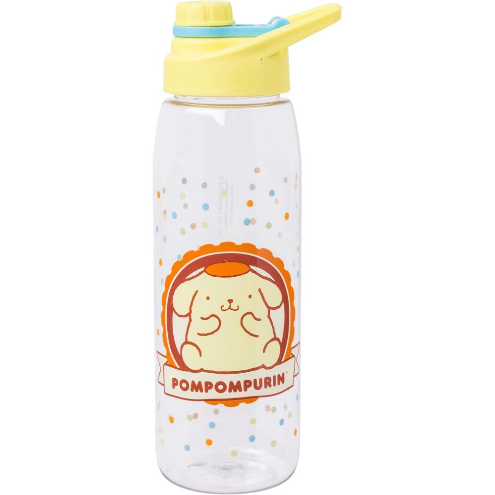 imageSilver Buffalo Pokmon Skate Graffiti Electrifying Pikachu Water Bottle with ScrewOn Lid 28 OuncesSanrio Pompompurin