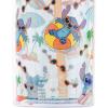 Silver Buffalo Disney Lilo and Stitch Tropical Pattern Plastic Tall Cold Cup with Lid and Straw, 20 Ounces(Lilo and Stitch in Floatie)