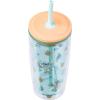Silver Buffalo Disney Lilo and Stitch Tropical Sitting Stitch Double Walled Stainless Steel Water Bottle, 25 Ounces(20oz Stitch in Hawaiian Shirt Pattern)