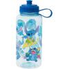 Silver Buffalo Disney Lilo and Stitch Tropical Sitting Stitch Double Walled Stainless Steel Water Bottle, 25 Ounces(33.8oz Weird Stitch)