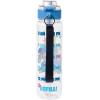 Silver Buffalo Disney Lilo and Stitch Tropical Sitting Stitch Double Walled Stainless Steel Water Bottle, 25 Ounces(33oz Hydration Tracker Aloha Stitch Chillin’)