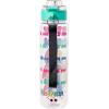 Silver Buffalo Disney Lilo and Stitch Tropical Sitting Stitch Double Walled Stainless Steel Water Bottle, 25 Ounces(33oz Hydration Tracker Stay Cool Stitch)