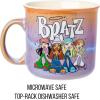 Silver Buffalo Disney Nightmare Before Christmas Jack Skellington Mystic Opulence Reactive Glaze Ceramic Camper Mug, 20 Ounces(Bratz)