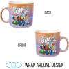 Silver Buffalo Disney Nightmare Before Christmas Jack Skellington Mystic Opulence Reactive Glaze Ceramic Camper Mug, 20 Ounces(Bratz)