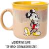 Silver Buffalo Disney Nightmare Before Christmas Jack Skellington Mystic Opulence Reactive Glaze Ceramic Camper Mug, 20 Ounces(Disney Classic Mickey Sketch)
