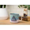 Silver Buffalo Disney Nightmare Before Christmas Jack Skellington Mystic Opulence Reactive Glaze Ceramic Camper Mug, 20 Ounces(Harry Potter The Deathly Hallows)