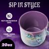 Silver Buffalo Disney Nightmare Before Christmas Jack Skellington Mystic Opulence Reactive Glaze Ceramic Camper Mug, 20 Ounces(Nightmare Before Christmas Mystic Opulence)