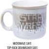 Silver Buffalo Disney Nightmare Before Christmas Jack Skellington Mystic Opulence Reactive Glaze Ceramic Camper Mug, 20 Ounces(Star Wars Stormtrooper)