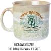 Silver Buffalo Disney Nightmare Before Christmas Jack Skellington Mystic Opulence Reactive Glaze Ceramic Camper Mug, 20 Ounces(Star Wars Yoda’s Hut)
